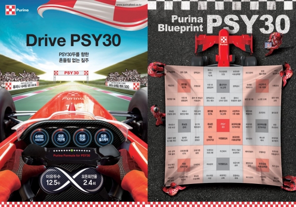 Purina formula for PSY30과 Blueprint PSY30