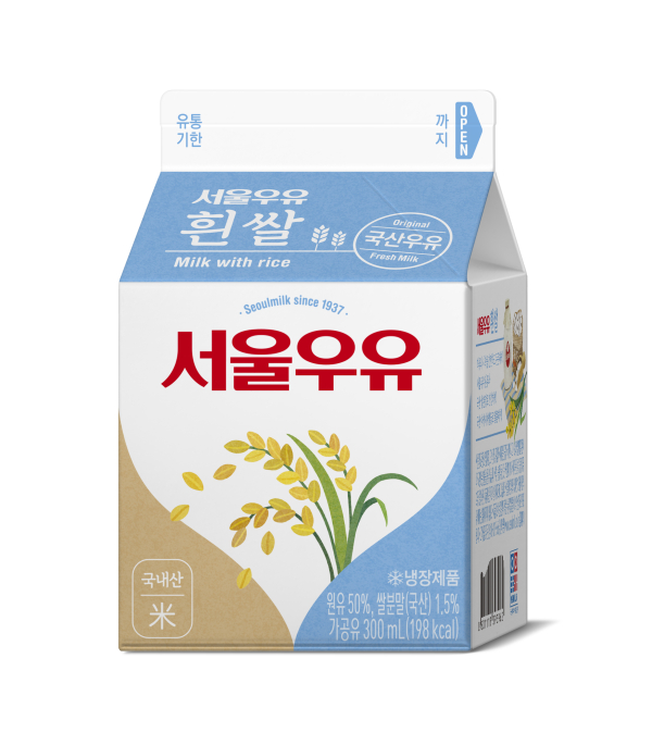 서울우유 흰쌀우유 300㎖