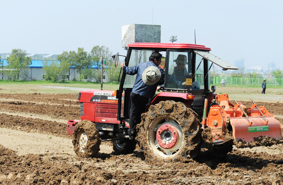 '기계화 영농사과정' 농기계 실습 교육